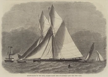 Sailing-Match of the Royal Thames Yacht Club on Saturday Last